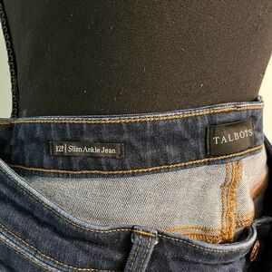 Talbots Blue Slim Ankle Jeans for Men